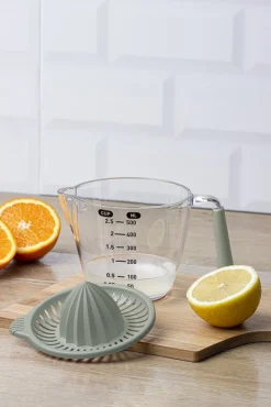Dzbanek z miarką i wyciskarką 0,5L zielony