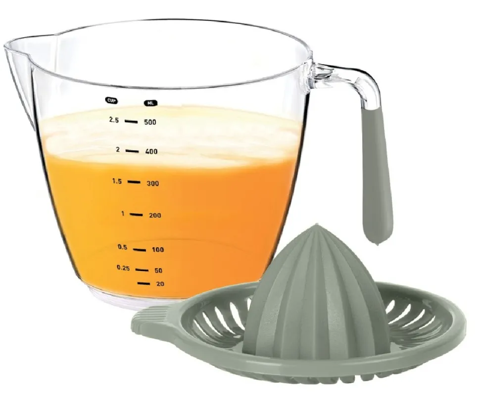 Dzbanek z miarką i wyciskarką 0,5L zielony