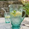 Dzbanek BOMBAY GLASS 1550 ml ze szkła recyklingowego * HowHomely