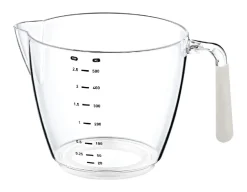 Dzbanek z miarką 0,5L jasny beż * OKYANUS Discount