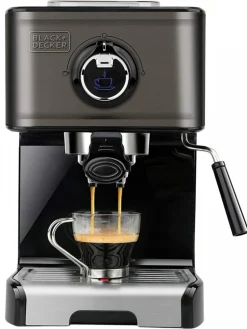 Ekspres do kawy kolbowy ciśnieniowy BLACK+DECKER BXCO1200E