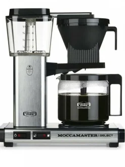 Ekspres do kawy przelewowy KBG 741 Select - Silver Brushed * MOCCAMASTER Clearance