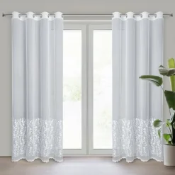 Elegancka firana INGA 140x250 cm biała