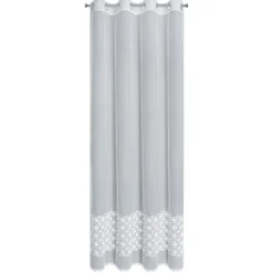 Elegancka firana LIWIA 140x250 cm biała