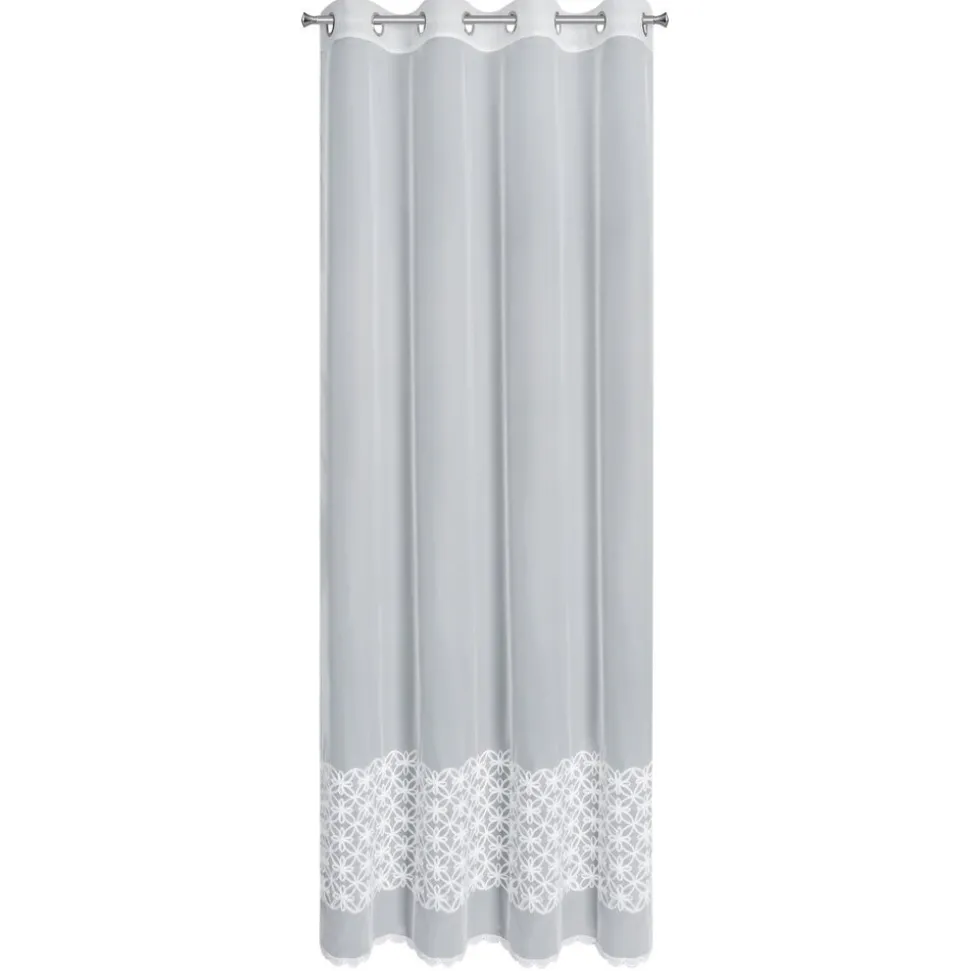 Elegancka firana LIWIA 140x250 cm biała