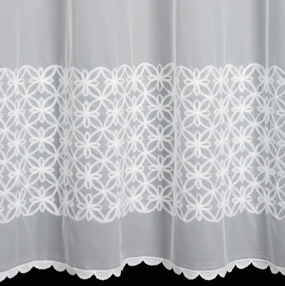 Elegancka firana LIWIA 140x250 cm biała