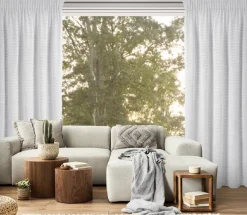 Elegancka zasłona REINA Eva Minge 135x270 cm, biała