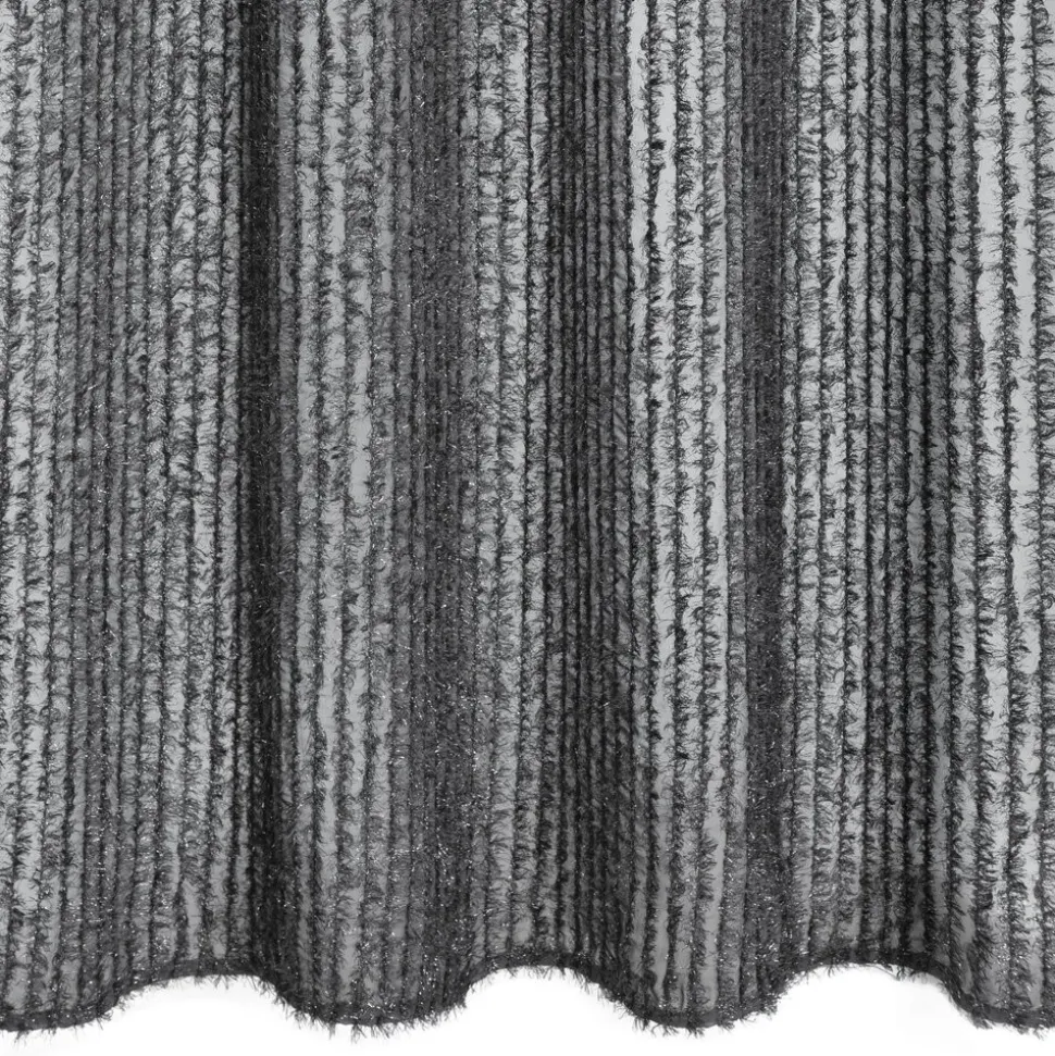 Elegancka zasłona SELMA Eva Minge 135x250 cm, czarna