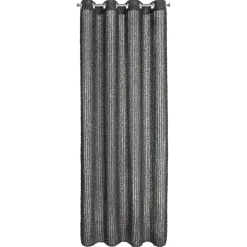 Elegancka zasłona SELMA Eva Minge 135x250 cm, czarna