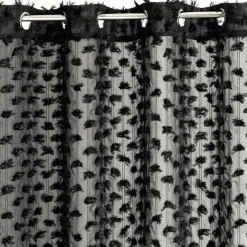 Elegancka zasłona AURELIA Eva Minge 135x250 cm, czarna