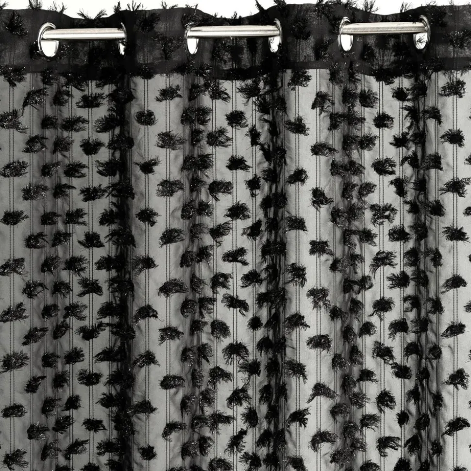 Elegancka zasłona AURELIA Eva Minge 135x250 cm, czarna
