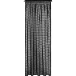 Elegancka zasłona REINA Eva Minge 135x270 cm, czarna * EUROFIRANY B.B. Choczyńscy Sp.J. New