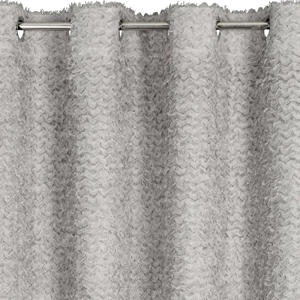 Elegancka zasłona TIFFANY Eva Minge 135x250, srebro * EUROFIRANY B.B. Choczyńscy Sp.J. New