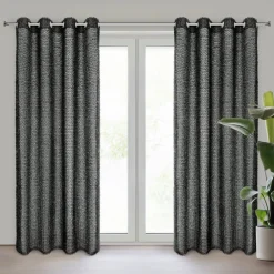Elegancka zasłona TIFFANY Eva Minge 135x250 cm, czarna * EUROFIRANY B.B. Choczyńscy Sp.J.