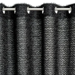 Elegancka zasłona TIFFANY Eva Minge 135x250 cm, czarna * EUROFIRANY B.B. Choczyńscy Sp.J.