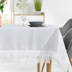Elegancki obrus JASPER 140x280 biały * EUROFIRANY B.B. Choczyńscy Sp.J. Discount