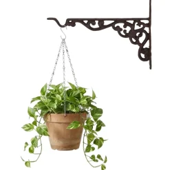 Żeliwny hak do donic wiszących i lampionów h18,5 cm