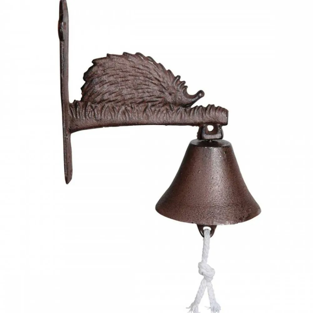 Żeliwny dzwonek do drzwi Jeż * Esschert Design Outlet