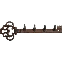 Żeliwny wieszak Klucz na 4 haczyki 29,3 cm * Esschert Design Outlet