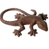 Figurka żeliwna jaszczurka 15,5 cm