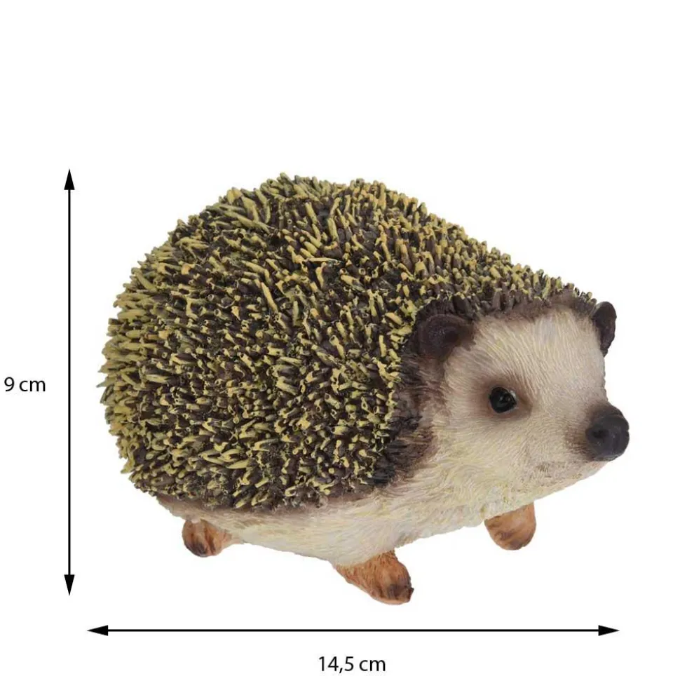 Figurka ogrodowa Jeż 14,5 cm