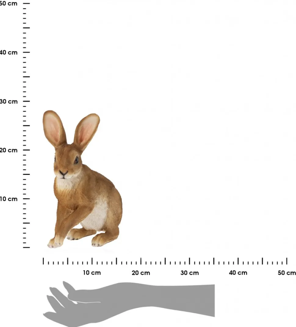 Figurka ogrodowa Królik 28 cm
