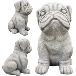 Figurka psa z cementu h19 cm