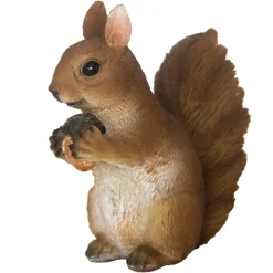 Figurka wiewiórki z szyszką h14,6 cm