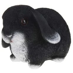 Figurka ogrodowa królik czarny 16 cm * Progarden Discount