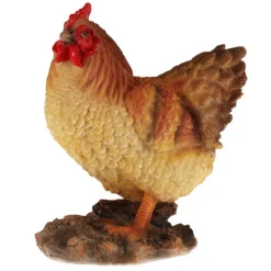 Figurka ogrodowa Kura kolorowa 19 cm * Progarden Clearance