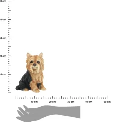 Figurka siedzący yorkshire terier 21,5 cm * Esschert Design