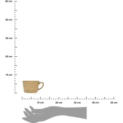 Filiżanka śniadaniowa Coffee 260 ml beżowa