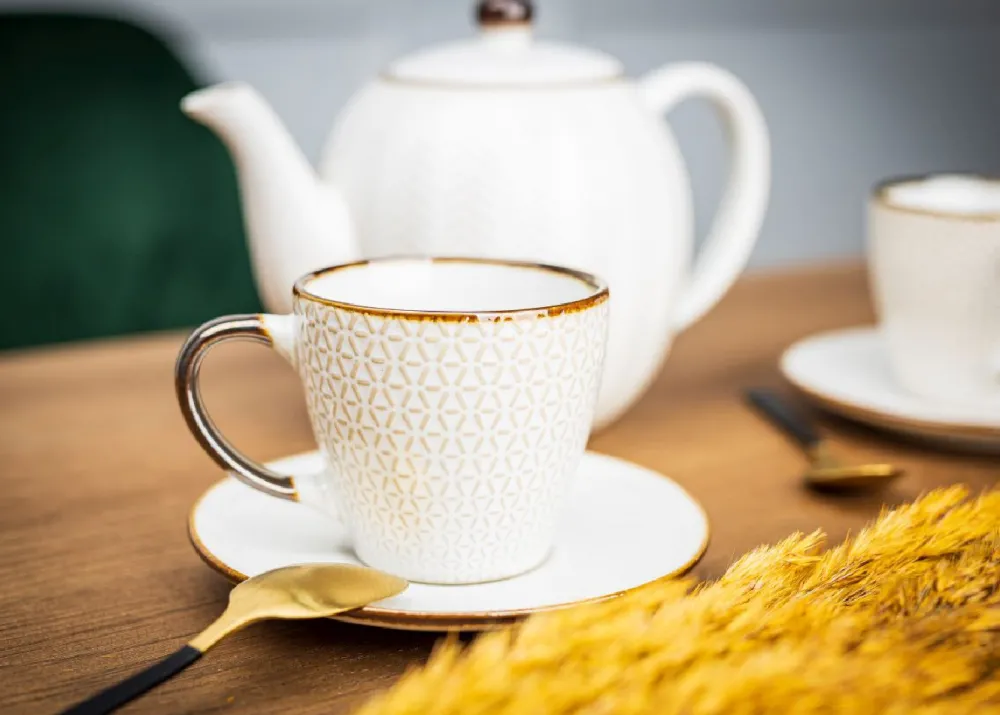 Filiżanka ceramiczna Queen 210 ml wzór 1 * Siaki Collection Sale