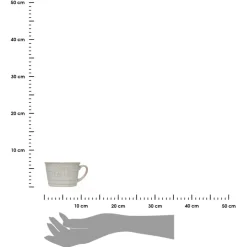 Filiżanka śniadaniowa Coffee 260 ml biała * Secret de Gourmet Discount