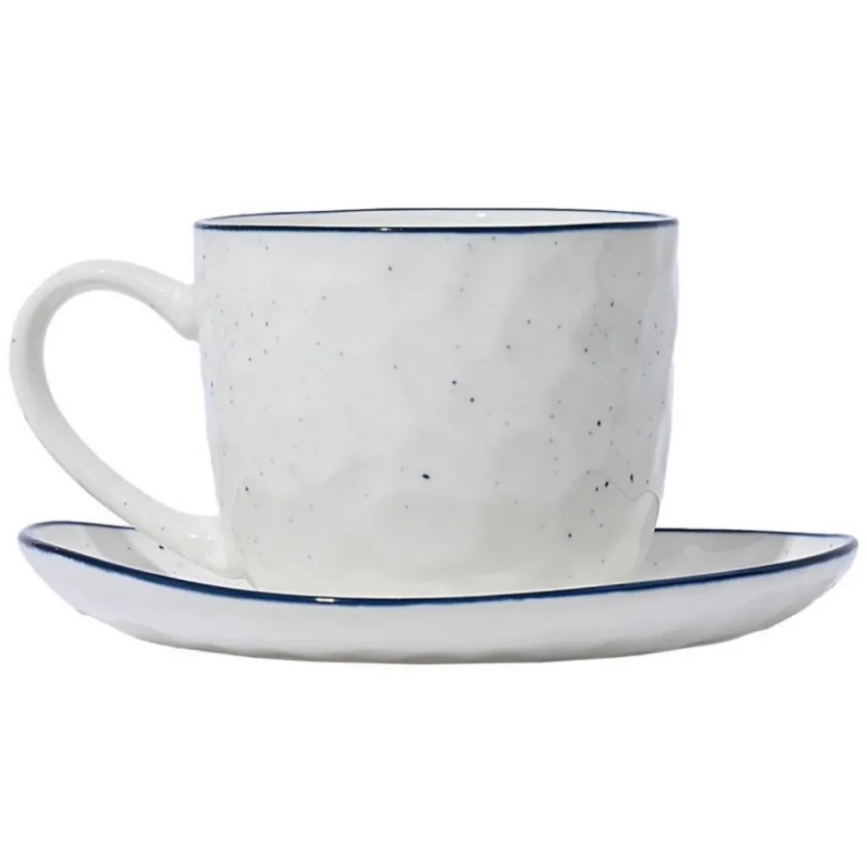 Filiżanki ze spodkiem 220 ml 6 szt. Pebbles