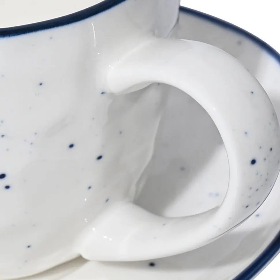 Filiżanki ze spodkiem 220 ml 6 szt. Pebbles