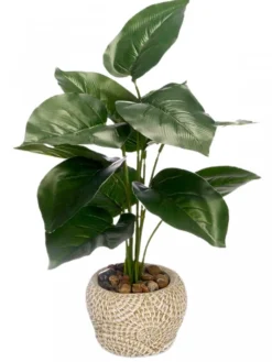 Filodendron sztuczny w ozdobnej donicy 40 cm