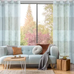 Firana ESTERI niebieska 140x250 cm