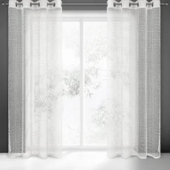 Firana gotowa LARA 140x250 cm biała siatka