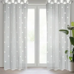 Firana gotowa 140x250 Elsa biała
