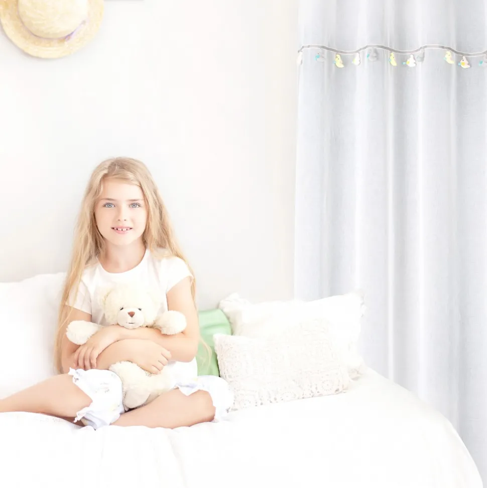 Firana gotowa z serii KIDS 1 biała