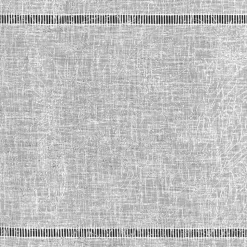 Firana KATY srebrny nadruk 140x250 cm