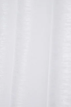 Firana LINWOOD 140x260 biała błyszcząca