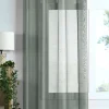 Firana LINWOOD 140x260 zielona błyszcząca
