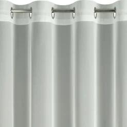 Firana NIRA haft 3D liście 140x250 cm