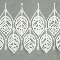 Firana NIRA haft 3D liście 140x250 cm