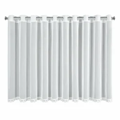 Firana SUSAN 350x140 cm biała koronka