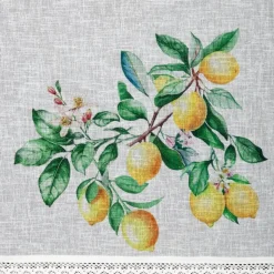 Firana zazdrostka CLOE 60x150 cm koronka