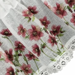 Firana zazdrostka ISA 30x150 kwiaty