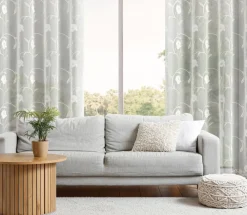 Firana AMIRI haft kwiaty 140x250 cm * EUROFIRANY B.B. Choczyńscy Sp.J. Sale